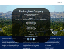 Tablet Screenshot of laughtonco.com
